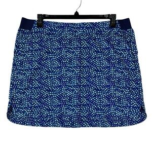 Cypress Club Skort Womens Size XL Geometric  Blue Teal Purple